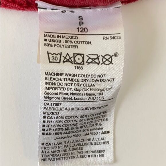 Gap Red Angry Bird Short Sleeve T-Shirt Sz S - Picture 5 of 5